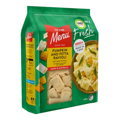 Fresh Pumpkin and Feta Ravioli 600g